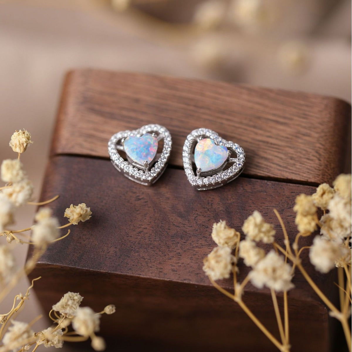 Cora Opal Earrings