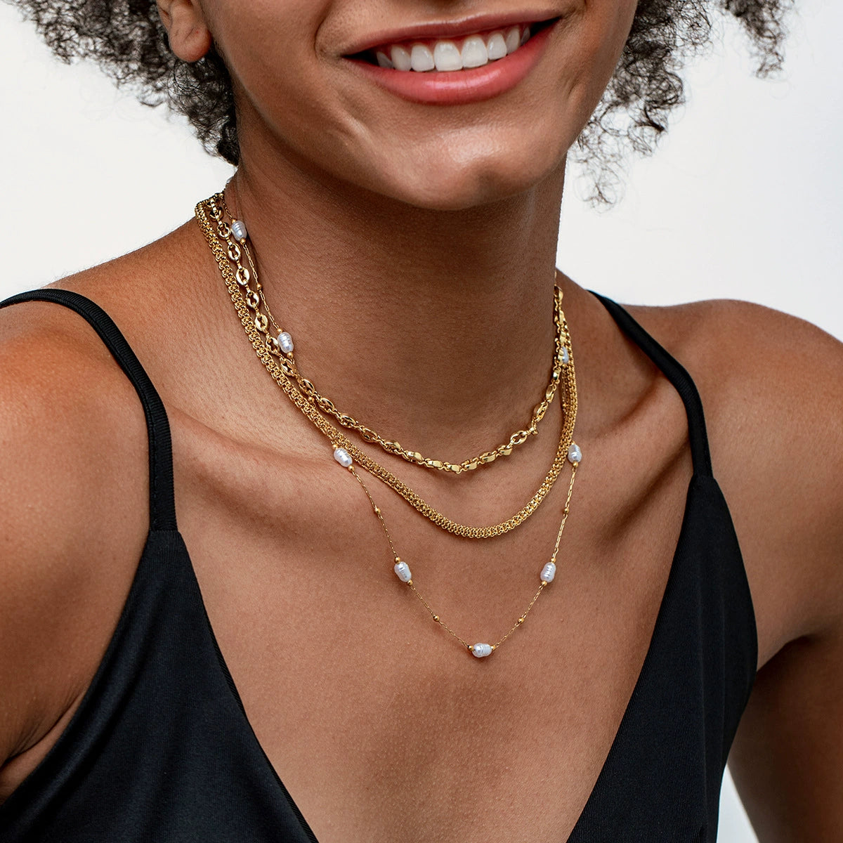 Benette Bohemian Layered Bead Necklace