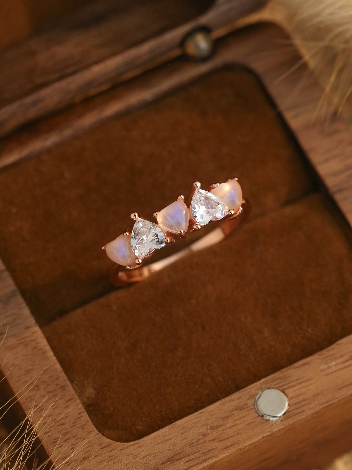 Bess Moonstone Rings