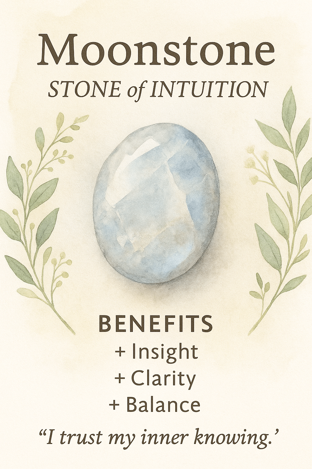 Moonlit Tears Tanzanite & Moonstone Ring