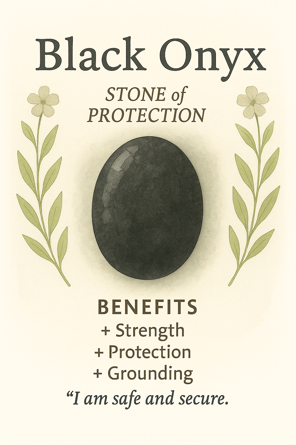 Anatasia Black Onyx Necklace