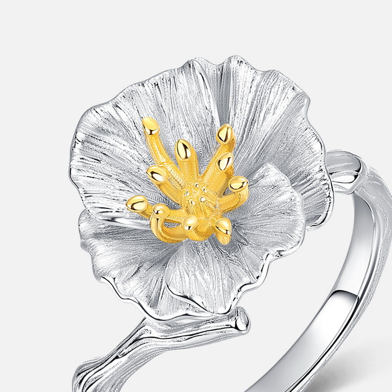 Twelve Flower Deity Ring – Hibiscus (October)