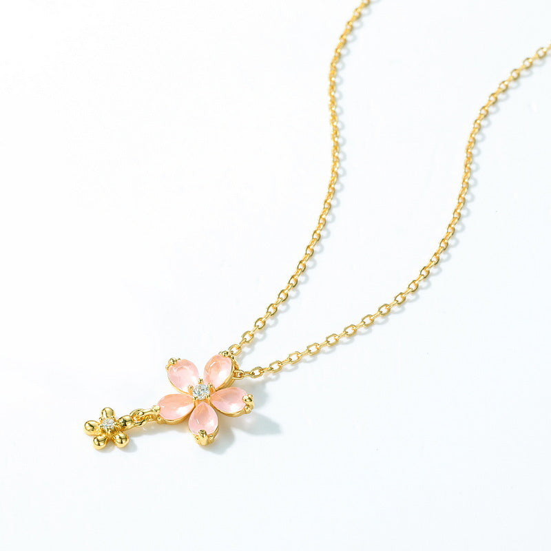 Ophelia Rose-Quartz Necklace