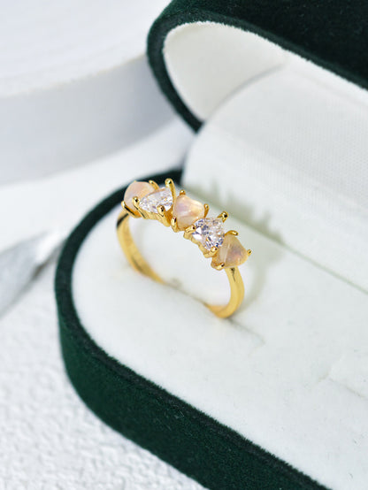 Bess Moonstone Rings