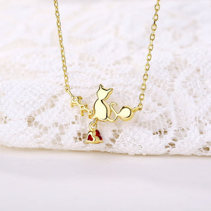 Cathy Garnet Pearl Necklace