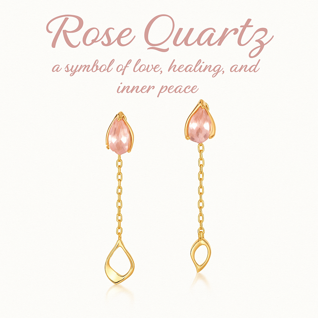 Amora Drop Drop Chain Earrings