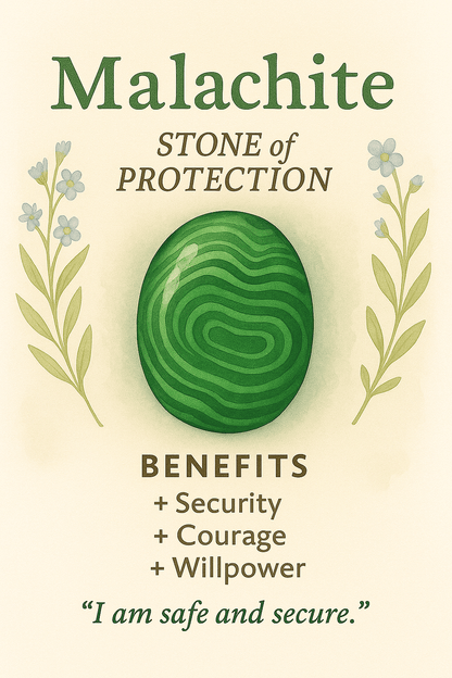 Natural Malachite & Opal Ring – Protection • Transformation • Intuition Awakening