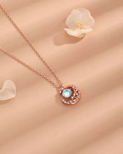 Blossom Moonstone Necklace