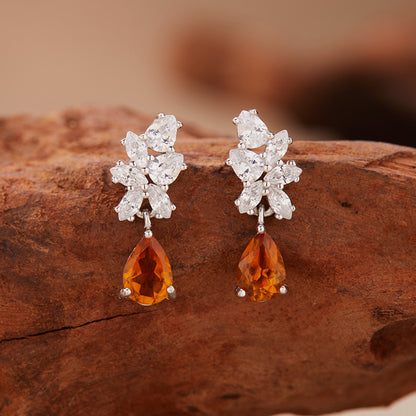 Natural Gemstone Drop Earrings – Energy • Protection • Manifestation