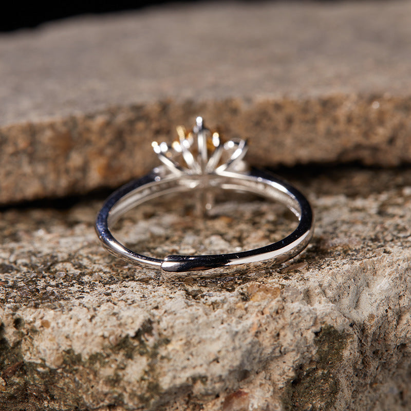 Aurelia Sun Citrine Adjustable Ring