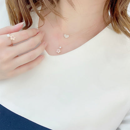 Blossom Rose Quartz & Pearl Necklace