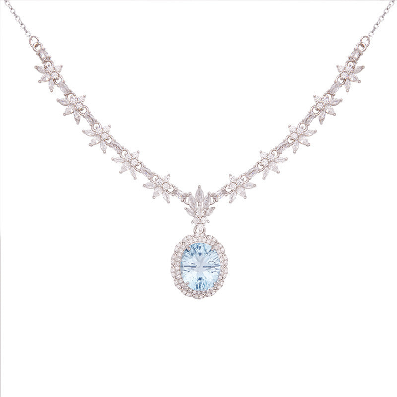 Flora Amethyst & Citrine & Topaz Necklace