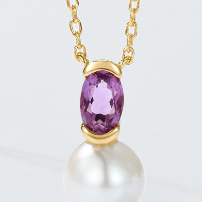 Honora Amethyst Pearl Necklace