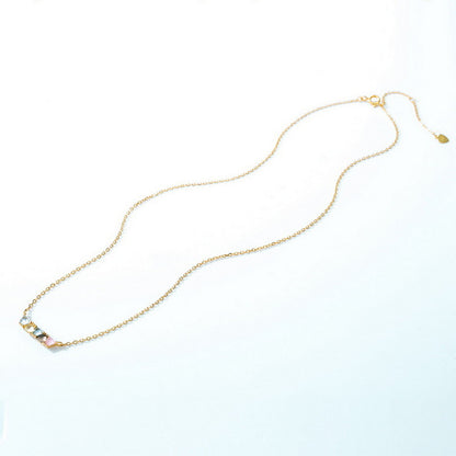 Clarissa Colorful Gemstone Necklace